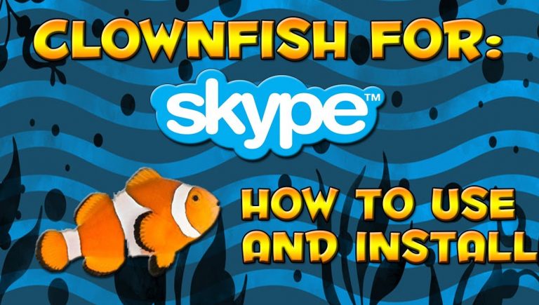 clownfish for skype features